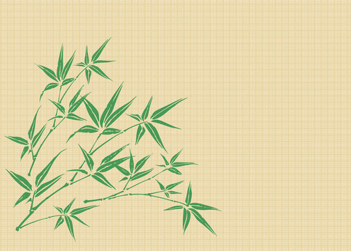 A small bamboo