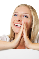 Fototapeta premium Caucasian young woman portrait