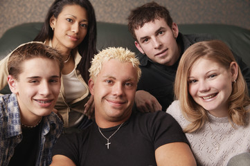 Group Of Young People Together