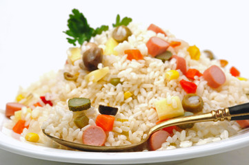 Rice salad