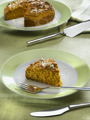 gâteau de carottes aux amandes