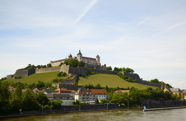 Fototapeta na wymiar Festung Marienberg in Würzburg