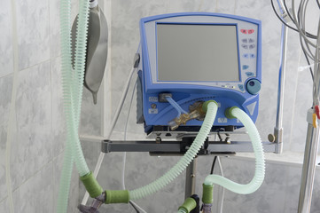 Equipment for ventilation of patient in operating-room