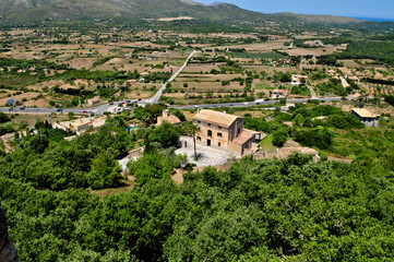 Fototapeta premium castell de capdepera
