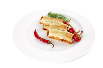 italian cannelloni with mince meat