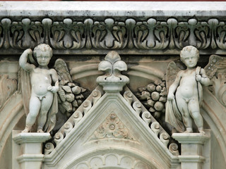 the Fonte Gaia (Fountain of Joy), Piazza del Campo, Siena.