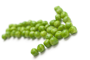 Forward green pea arrow