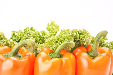 Fresh vitamin background with free space for your text.