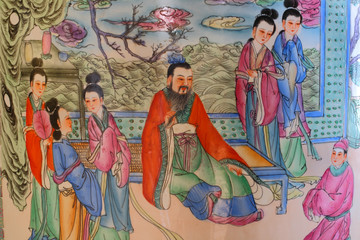 china traditional art brush painting
