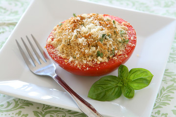 Stuffed Baked Tomato
