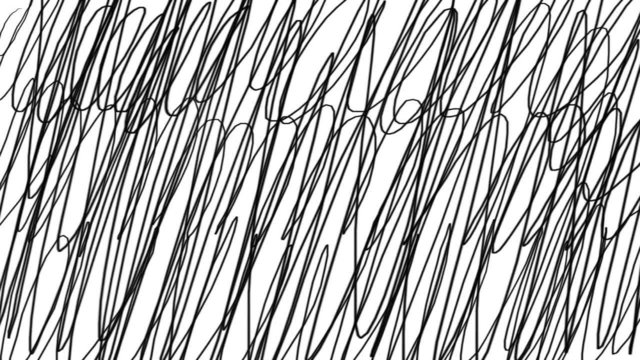 Scribbling Transition: Single Continuous Line