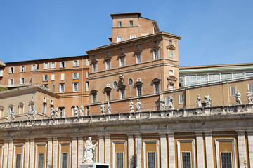 Fototapeta na wymiar Vatican architecture