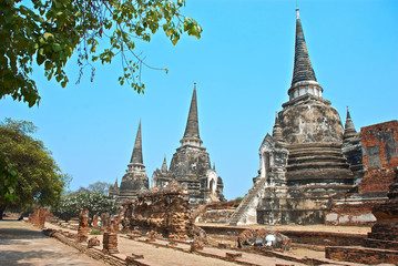 Buddhist temple in Ayutthaya