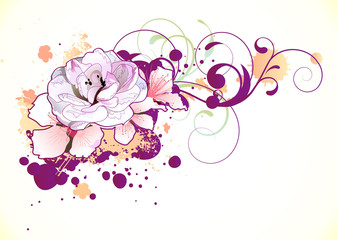 Floral Decorative background