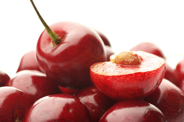 Heap of cherries