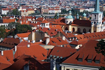 Prague – view from Prague castle