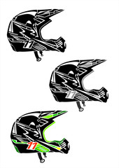 Motocross helmets