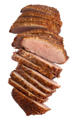 smoked  duck breast fillet,  sliced - 23920271