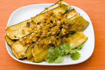 Marinierte Zucchini