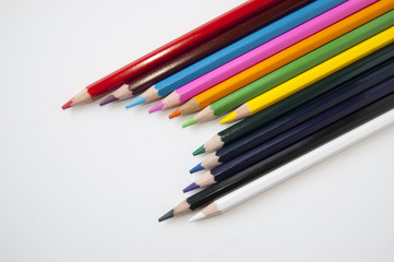 Fototapeta premium Colored pencils