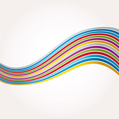 Obraz premium Multicolored dot background vector point illustration