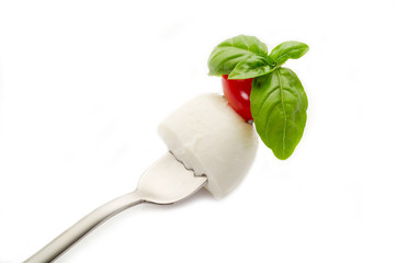 mozzarella tomato and basil - mozzarella pomodoro