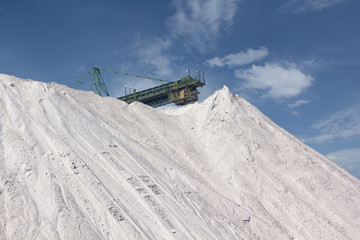 Salzabbau - Blick auf Monte Kali