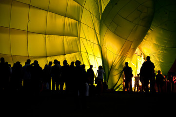 Heißluftballon