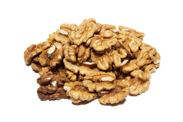 Closeup of walnuts