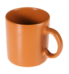 Yellow tea cup