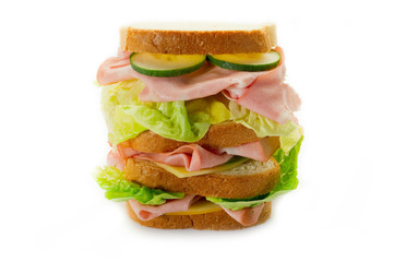 mortadella sandwich- panino con mortadella