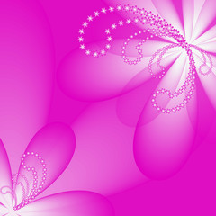 light pink floral background