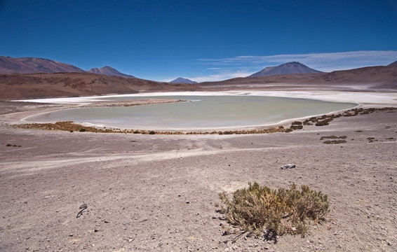 Laguna Blanco in Bolivia