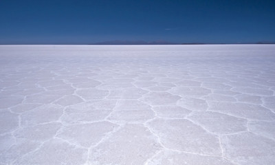 Fototapeta na wymiar Salar de Uyuni Salt Flat in Bolivia