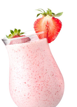 Strawberry Milk Cocktail