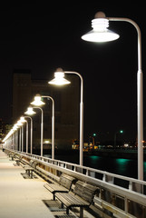 Lights on Pier