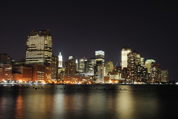 Fototapeta na wymiar New York City Night