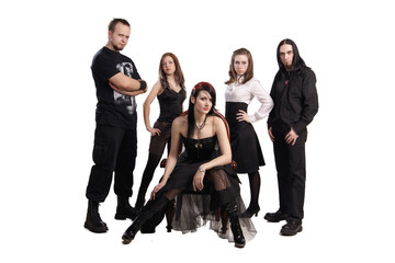 Goth music group