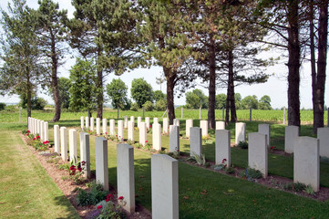 cimetière britannique - Ryes-Bazenville