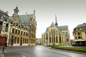 Fototapeta na wymiar Saint Pierre´s church Louvain Belgium