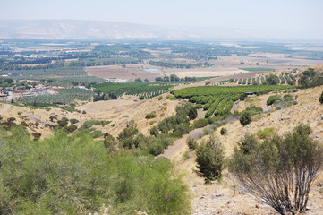 Fototapeta na wymiar Jordan Valley