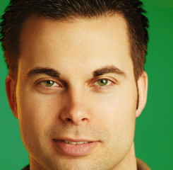 Obraz premium Close Up Of A Man's Face