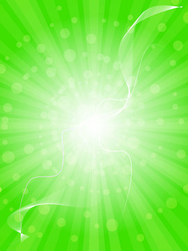 Green abstract background