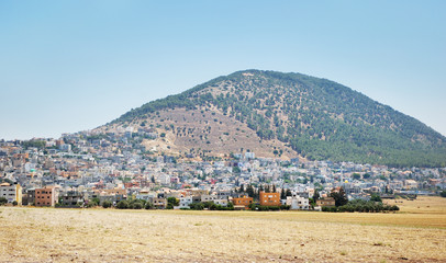 Biblical place of Israel: mount Tabor