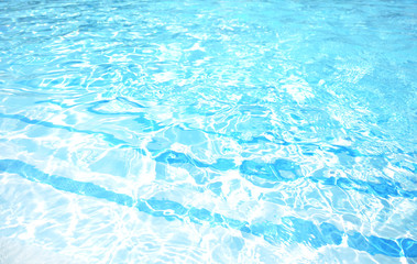 Swimming pool water