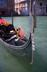 Fototapeta na wymiar Klasyczny widok Wenecji z Gondoli