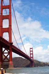 Naklejka premium Golden gate