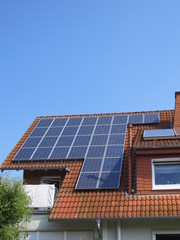 Fototapeta premium Solaranlage