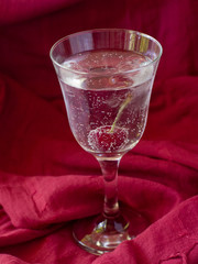 Glass of water,
