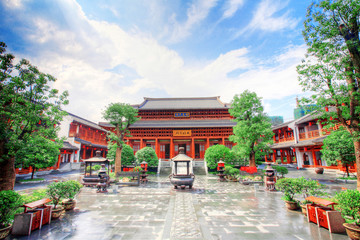 Ancient Chinese architecture reflects the great skill